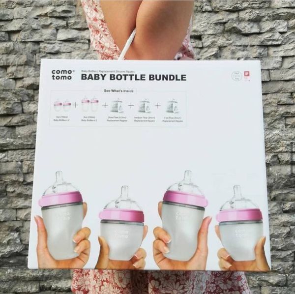 comotomo 親餵矽膠奶瓶禮盒(多款) 