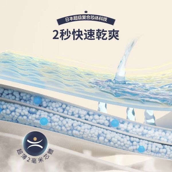 Hoppi皇家系列環腰褲型紙尿褲-箱購 