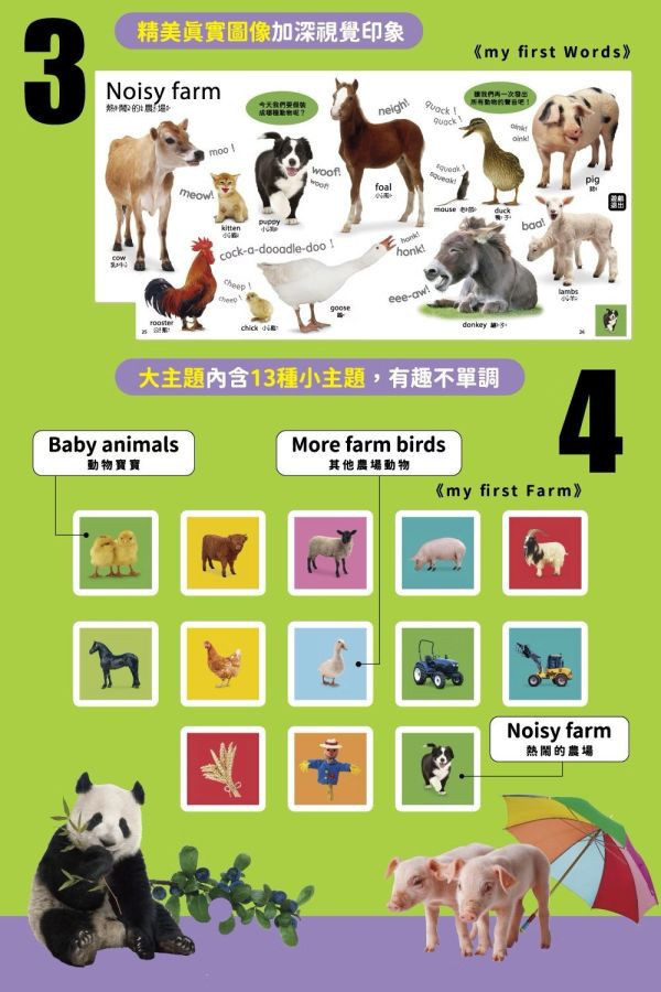 小牛津 親子共讀幼幼認知書 DK-my first系列-共4冊 