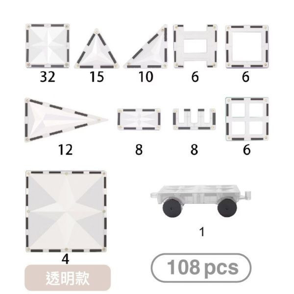 MNTL 夢想家組合 Dreamer (108pcs)-多款 