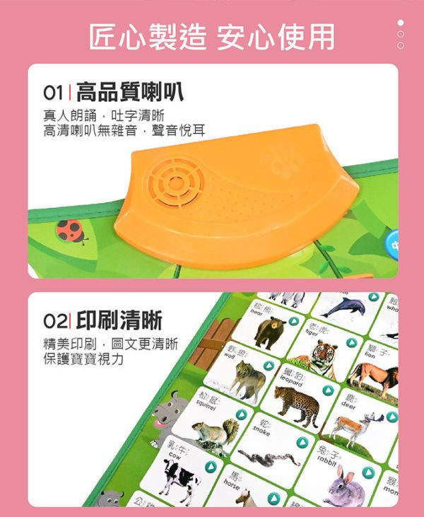 風車圖書 FOOD超人觸控學習掛圖(多款) 