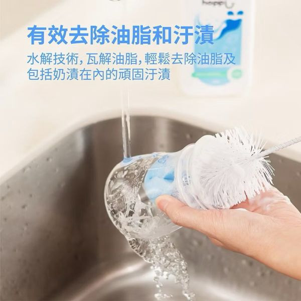 Hoppi 奶瓶蔬果清潔慕斯500ml/瓶 