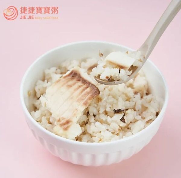 捷捷 寶寶副食品-2-S3白醬魚片燉飯(180g*2盒) 