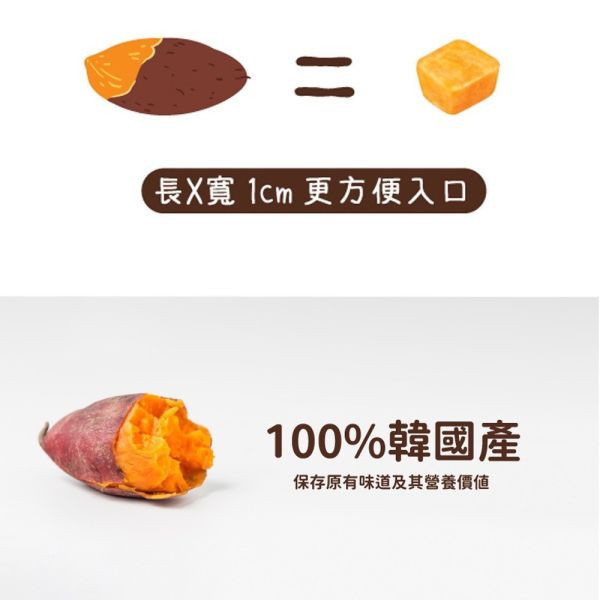 韓爸田園日記 谷谷瑪小地瓜 (16g/包) 