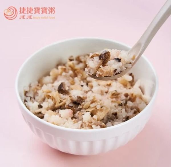 捷捷 寶寶副食品-2-S5香菇雞湯燉飯(180g*2盒) 