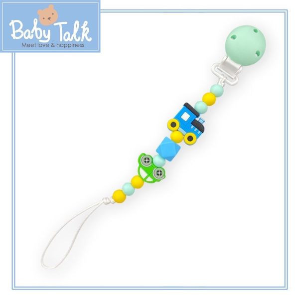 小小家 Baby Talk食品級矽膠奶嘴鏈(多款) 