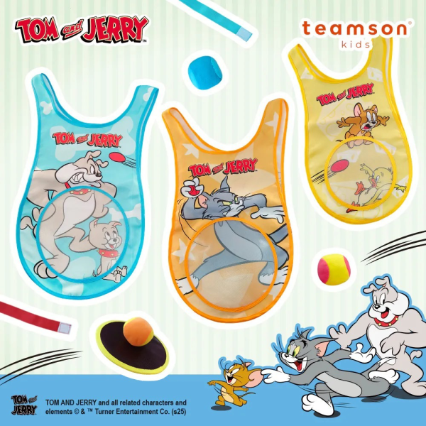 新春優惠Teamson Tom and Jerry 躲避球玩具套裝組 