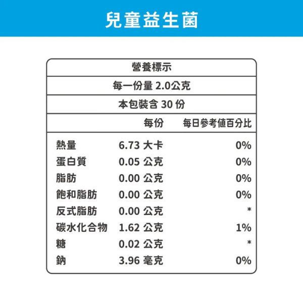 藥師健 兒童益生菌-30包/盒 