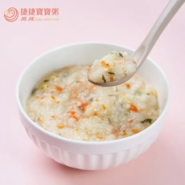 捷捷 副食品-1P-07 百蔬蛋黃大寶寶粥 