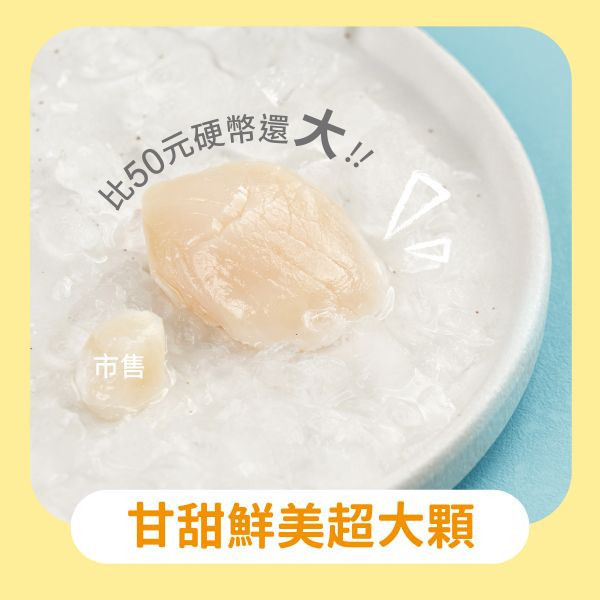永圻 生食級干貝 
