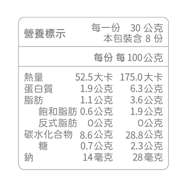 永圻 寶寶瑪德蓮(無調味) 