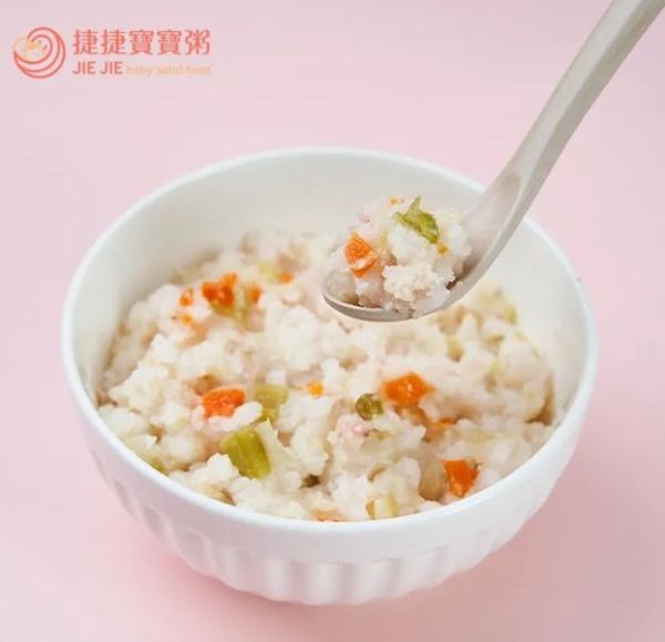 捷捷 寶寶副食品-2-S2綠意什錦豬肉燉飯(180g*2盒) 