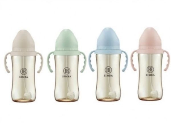 小獅王 蘊蜜鉑金PPSU寬口吸管把手防脹氣奶瓶360ml 