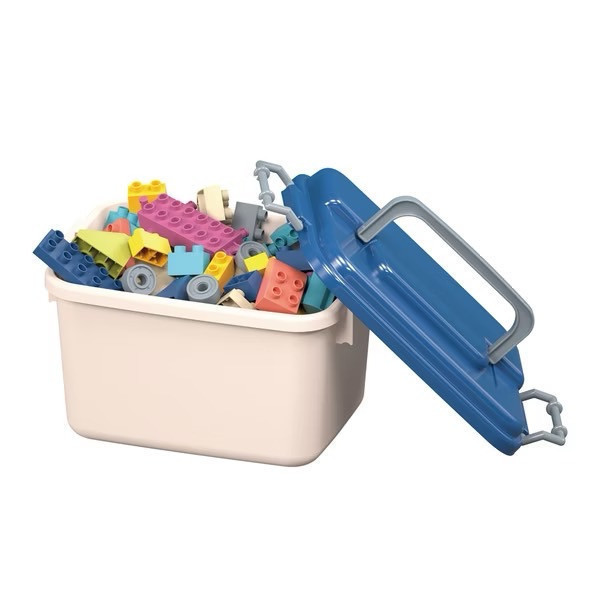 小牛津 X Okids博士積木 彩虹噗噗軟積木-77pcs 