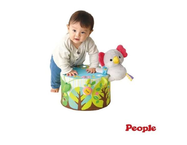PEOPLE 全身運動圓柱遊戲椅(附無尾熊玩偶) 