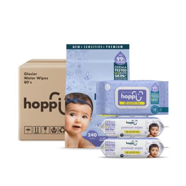Hoppi 高級敏感濕紙巾(多款) 