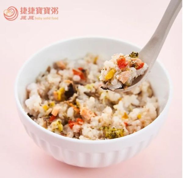 捷捷 寶寶副食品-2-S7鮭魚鮮燴燉飯(180g*2盒) 