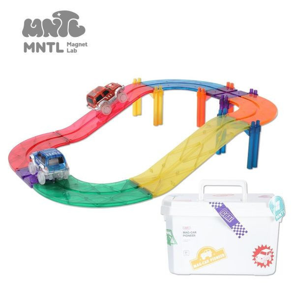 MNTL 磁力拓荒者 MAG Car Pioneer(108pcs) 