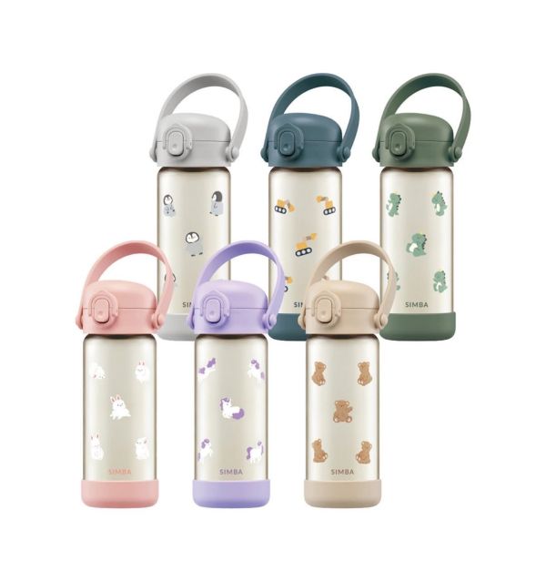 小獅王 鉑金PPSU兒童吸管 水壺400ml 