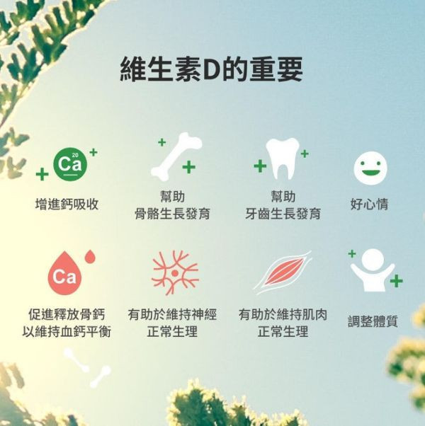 無毒農 益菓保-英國海藻維生素D3買一送一 