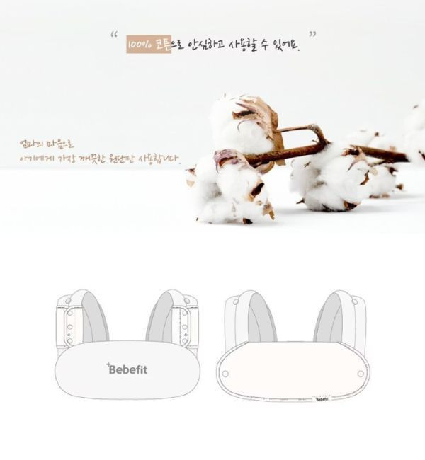 Bebefit Smart 頭枕口水巾 