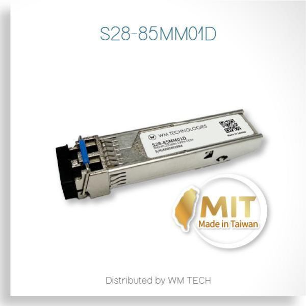 S28-85MM01D 台灣製 25G SFP28 多模光纖模組（850nm｜100m｜DDM） S28-85MM01D, 25G SFP28, 25G 多模光纖模組, 850nm SFP28, 25G 100m 光纖模組, SFP28 SR, 25G 光模組, SFP28 DDM, 多模光纖模組, 25G transceiver