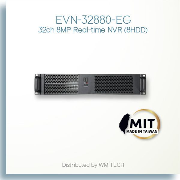 32路 8MP 即時影像網路型錄影主機 32路NVR, 8MP錄影主機, 網路型NVR, H.265錄影機, 多硬碟錄影機, NVR推薦, 台灣製造NVR, 4K錄影主機, ONVIF NVR, 雙網路埠NVR, 遠端監控錄影機, 企業監控儲存方案