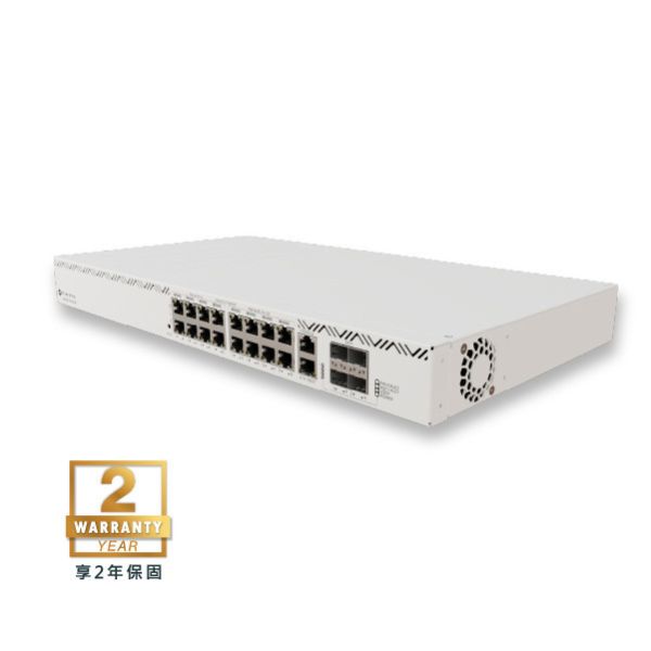 CRS320-8P-8B-4S+RM - MikroTik POE 系列交換器RouterOS L5 MikroTik, CRS320-8P-8B-4S+RM, PoE交換器, 千兆交換器, 10G SFP+, RouterOS, 企業交換器, 網路設備