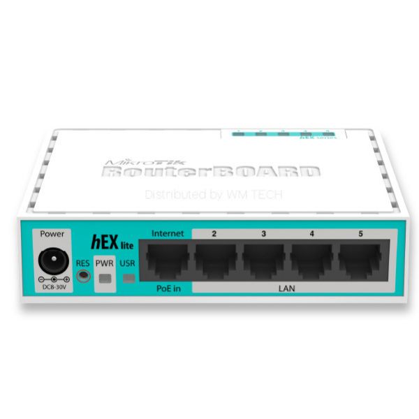 RB750r2(hEX Lite) - MikroTik RoS Level 4路由器 RB750r2, MikroTik路由器, 5埠千兆路由器, 小型辦公室路由器, 家庭網路設備, 穩定有線網路, 高速網路解決方案