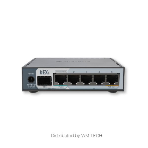 E60iUGS(hEX S 2025) - MikroTik RoS Level 4路由器 hEX S 2025, E60iUGS, MikroTik 有線路由器, 2.5G SFP Router, PoE供電路由器, MikroTik 小型企業路由器, VPN 路由器推薦, 有線網路設備, RouterOS 7, MikroTik Taiwan