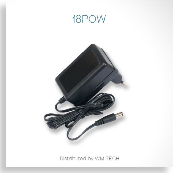 18POW-MikroTik 24V 0.8A 低功耗電源供應器 MikroTik, 18POW, 24V 電源供應器, 原廠變壓器, RouterBOARD 電源, 無線基地台電源, PoE 電源器, 0.8A 變壓器, MikroTik 配件, 工業電源, 電源轉接器