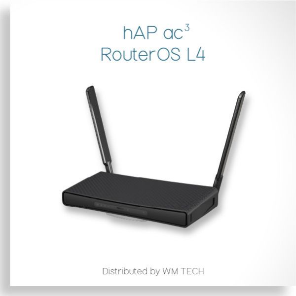RBD53iG-5HacD2HnD(hAP ac³) - MikroTik RoS Level 4路由器(樣品出售) MikroTik, hAP ac3, 雙頻路由器, Gigabit WiFi, 家用路由器, RouterOS, 無線基地台, VPN, 頻寬控管, CAPsMAN, 新立通
