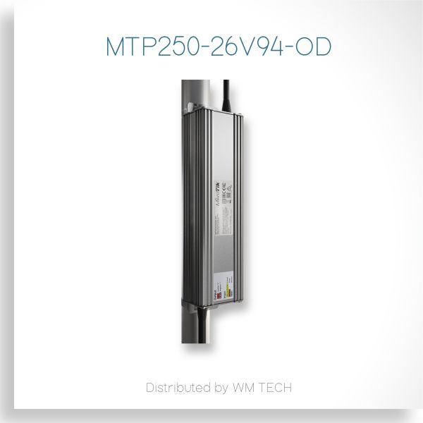 MikroTik MTP250-26V94-OD 戶外型 250W 電源供應器 MikroTik MTP250-26V94-OD、戶外電源供應器、26V 250W 電源、IP67 電源、netPower 系列電源、戶外交換器電源、塔架電源模組、MikroTik 台灣代理、AC/DC 電源模組、惡劣環境電源方案