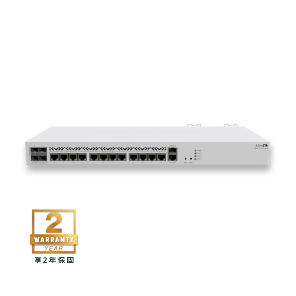 CCR2116-12G-4S+ - MikroTik RoS Level 6路由器 CCR2116-12G-4S+,16核心高效能路由器,12埠Gigabit路由器,含4埠10G SFP+路由器,旗艦級專業路由器,中大型企業路由器,機房骨幹路由器,高效能Router推薦,多WAN路由器,支援VLAN路由器,VPN路由器推薦,遠端管理Router,穩定耐用Router