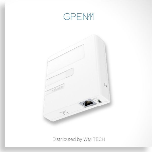 MikroTik GPEN11 Gigabit PoE 供電器 MikroTik GPEN11、PoE 供電器、Gigabit PoE、被動式 PoE、MikroTik 台灣代理、GPEN 系列、壁掛式 PoE 設備、PoE 電源供應、室內網路佈線、企業網路設備、社區網路方案、MikroTik 原廠
