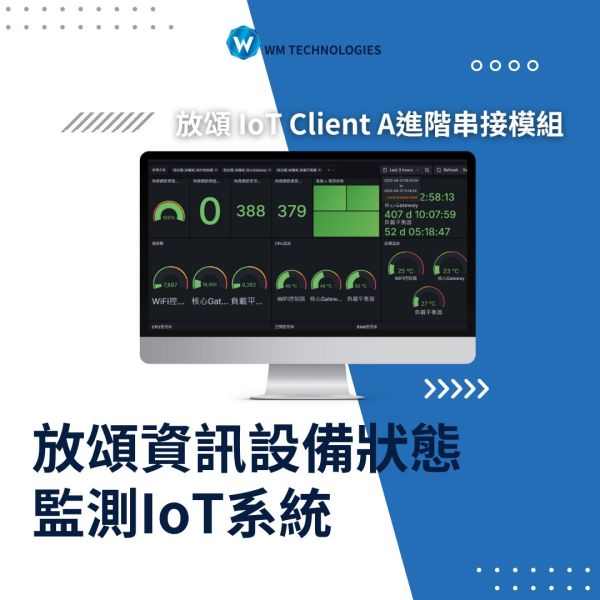 放頌 IoT Client A 進階串接模組 (Advanced) 放頌 IoT,IoT 串接模組,SNMP 即時監控,機房監控系統,高階設備管理,UPS 監控,NAS 健康檢測,網路設備監控,虛擬機伺服器狀態,IoT 資料整合平台,放頌 IoT CMS,溫溼度感測環控,網管整合系統
