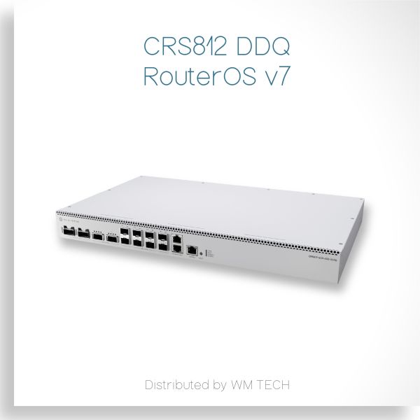 CRS812-8DS-2DQ-2DDQ-RM – MikroTik 400G 骨幹交換器 RouterOS L6 MikroTik CRS812, CRS812 DDQ, CRS812-8DS-2DQ-2DDQ-RM, 400G 交換器, 200G 交換機, 50G SFP56, QSFP56-DD, 核心交換器, 資料中心骨幹, RouterOS L6