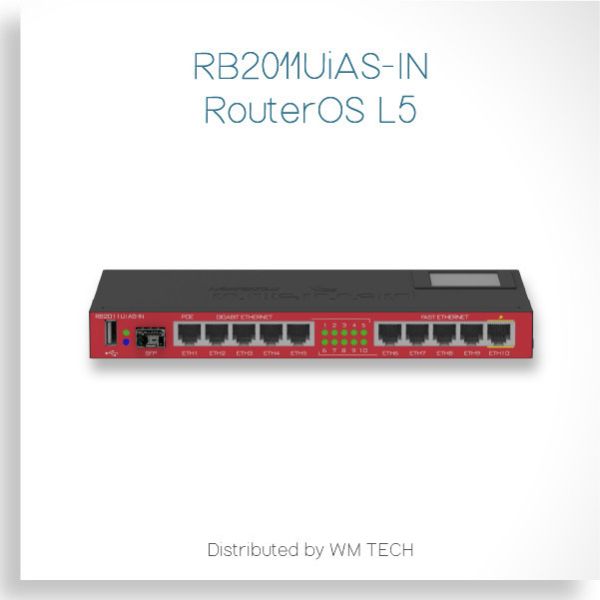 RB2011UiAS-IN - MikroTik RoS Level 5路由器 MikroTik, RB2011UiAS-IN, RouterOS, 多埠路由器, 小型辦公室網路, VPN 路由器, 防火牆功能, 頻寬管理, PoE 輸出, 新立通