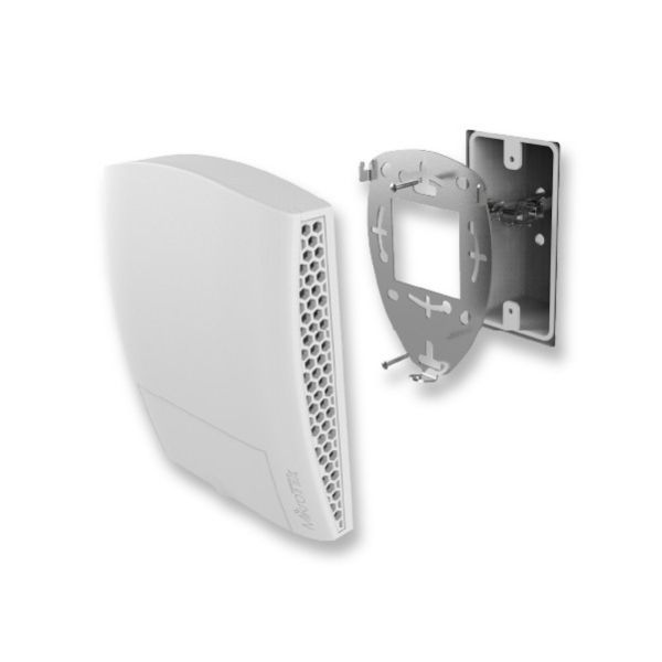 RBwsAP-5Hac2nD(wsAP ac lite) - MikroTik RoS Level 4路由器 MikroTik, wsAP ac lite, 室內Wi-Fi, 雙頻AP, 壁掛式AP, 無線基地台, RouterOS, PoE供電, 隱藏式Wi-Fi, MikroTik 台灣, 企業無線網路, 飯店無線方案