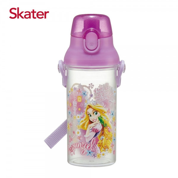 Skater 日本水壺 480ml 直飲透明水壺｜迪士尼公主水壺｜PSB5TR 日本水壺,skater,superbo,水壺推薦,兒童水壺推薦,直飲水壺,兒童水壺,公主水壺,迪士尼水壺,迪士尼公主水壺,skater水壺,透明水壺