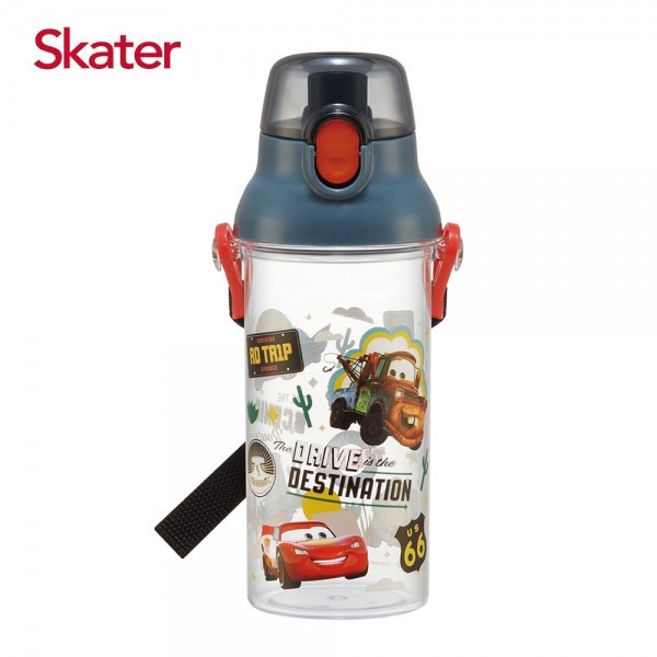 Skater 日本水壺 480ml 直飲透明水壺｜閃電麥坤水壺｜PSB5TR 日本水壺,skater,superbo,水壺推薦,兒童水壺推薦,直飲水壺,兒童水壺,閃電麥坤水壺,閃電麥坤吸管水壺,skater水壺,透明水壺