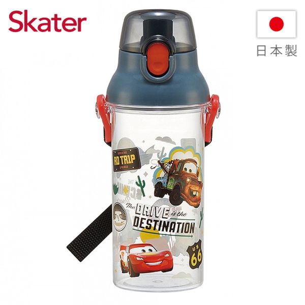 Skater 日本水壺 480ml 直飲透明水壺｜閃電麥坤水壺｜PSB5TR 日本水壺,skater,superbo,水壺推薦,兒童水壺推薦,直飲水壺,兒童水壺,閃電麥坤水壺,閃電麥坤吸管水壺,skater水壺,透明水壺
