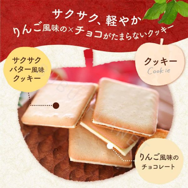 福岡限定 Apple&Butter 蘋果巧克力塔 蘋果費南雪 蘋果巧克力夾心餅乾 日本伴手禮 