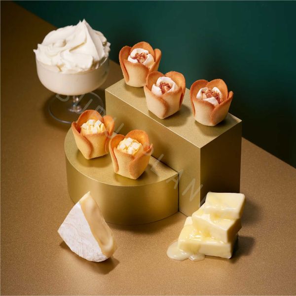 Tulip Rose 鬱金香玫瑰花朵餅乾 鬱金香花朵餅乾 花朵餅乾 經典奶油口味 起司口味 蘋果奶油焦糖口味 抹茶口味 日本伴手禮 