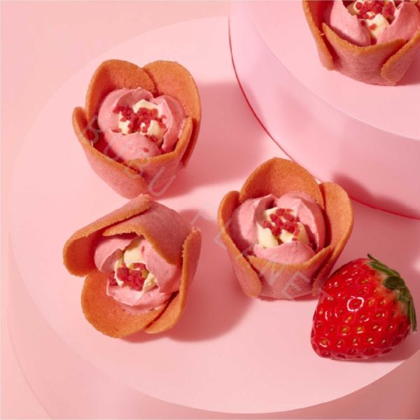 Tulip Rose 鬱金香玫瑰花朵餅乾 鬱金香花朵餅乾 花朵餅乾 經典奶油口味 起司口味 蘋果奶油焦糖口味 抹茶口味 日本伴手禮 