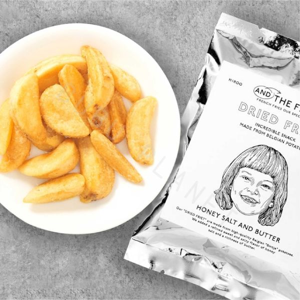 AND THE FRIET 薯條洋芋片 馬鈴薯洋芋片 單一口味 袋裝 日本伴手禮 