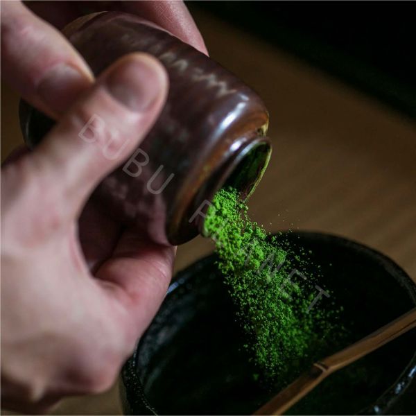 京都 中村藤吉 宇治抹茶粉 無糖抹茶粉 手刷抹茶粉 茶道抹茶粉 高級抹茶粉 綠罐 