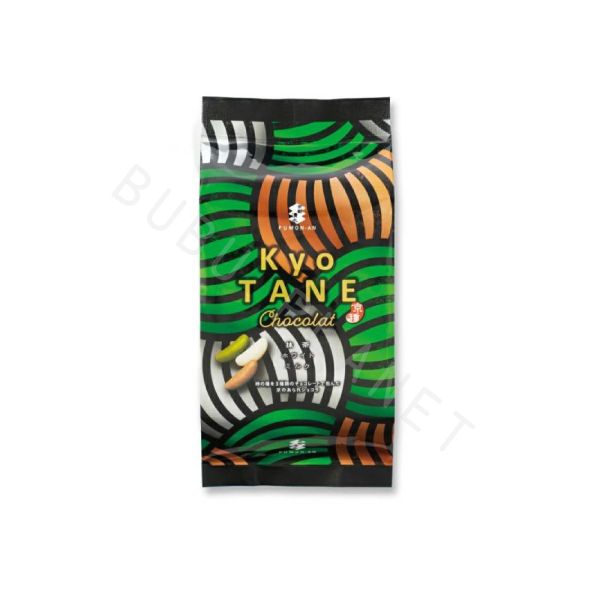京都 普門庵 Fumon Kyo TANE 柿種 巧克力柿種 米菓 巧克力米菓 宇治抹茶 牛奶巧克力 白巧克力 日本伴手禮 