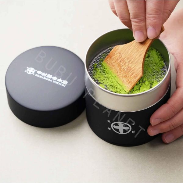 京都 中村藤吉 茶器 茶具 樹脂製茶筌 抹茶篩罐 
