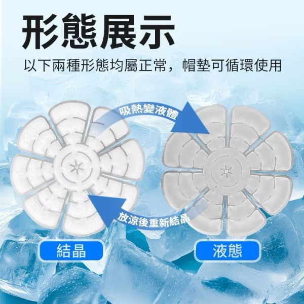 《日本》黑科技冰感帽墊 